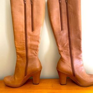 New Aerosoles Division Woman’s Leather Tan Boots
